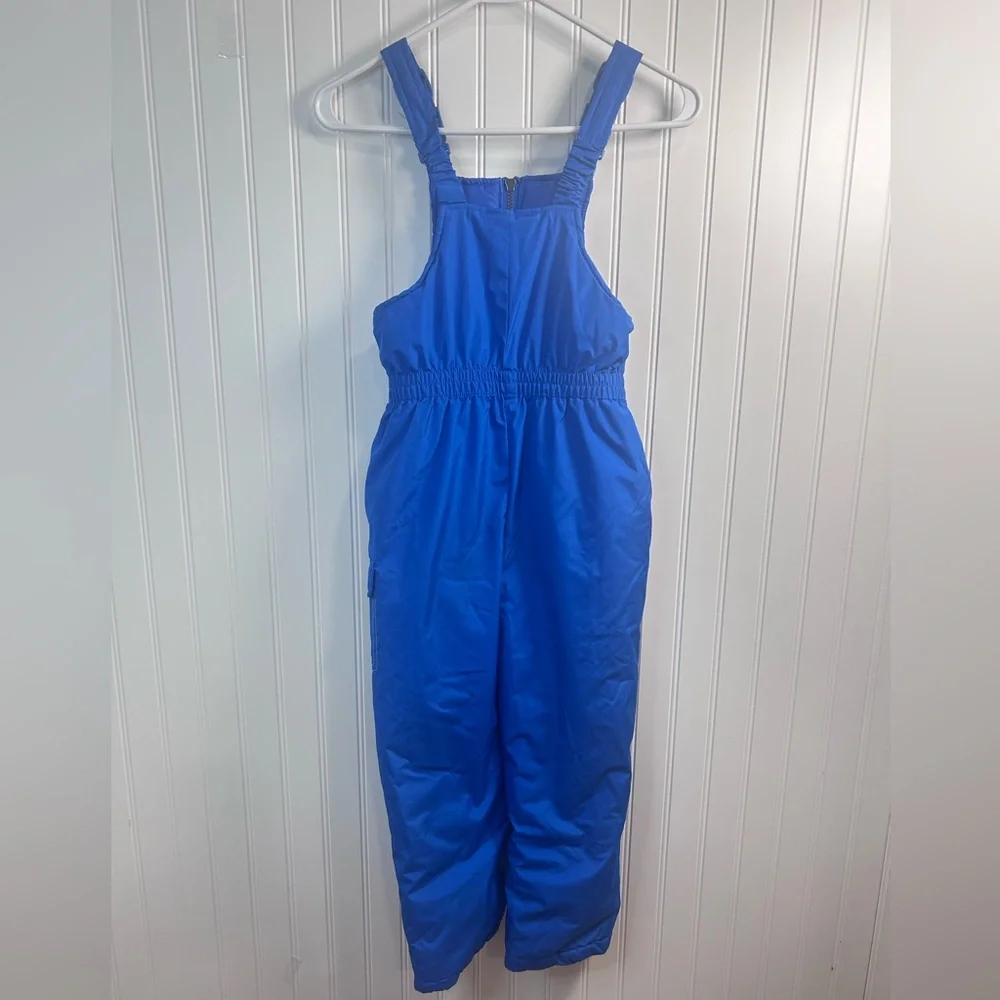 Rugged Bear Boys Blue Snowsuit - Size 7 - Insulated Winter One-Piece. Used